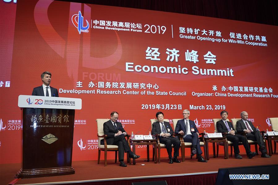 CHINA-BEIJING-DEVELOPMENT FORUM-ECONOMIC SUMMIT (CN)