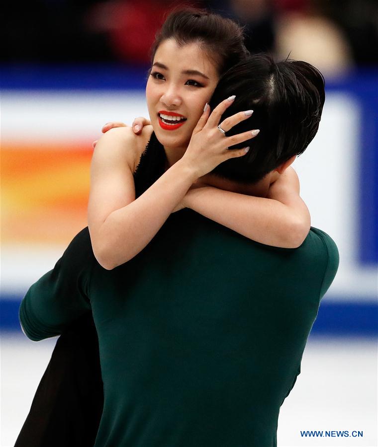 (SP)JAPAN-SAITAMA-FIGURE SKATING-WORLD CHAMPIONSHIPS-ICE DANCE