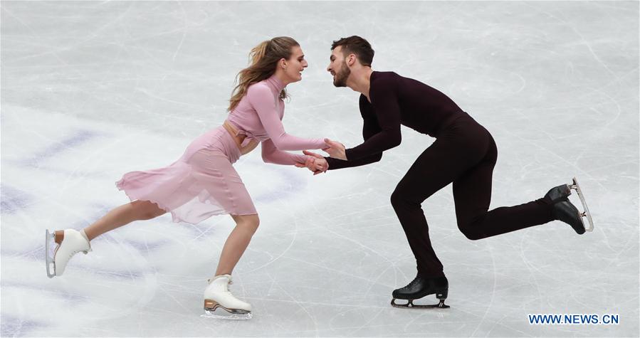 (SP)JAPAN-SAITAMA-FIGURE SKATING-WORLD CHAMPIONSHIPS-ICE DANCE