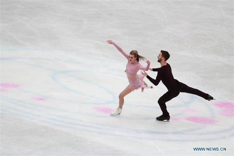 (SP)JAPAN-SAITAMA-FIGURE SKATING-WORLD CHAMPIONSHIPS-ICE DANCE