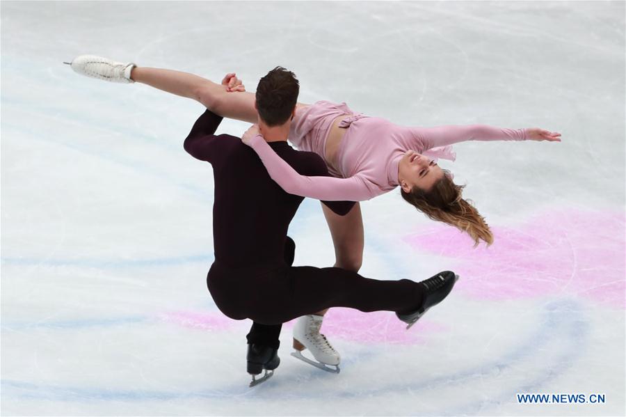 (SP)JAPAN-SAITAMA-FIGURE SKATING-WORLD CHAMPIONSHIPS-ICE DANCE