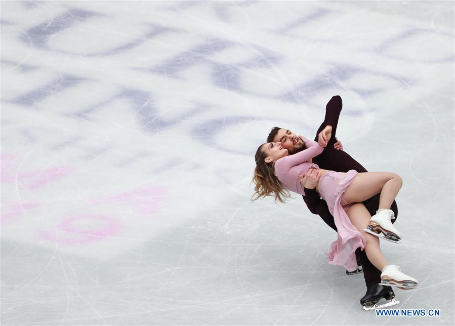 (SP)JAPAN-SAITAMA-FIGURE SKATING-WORLD CHAMPIONSHIPS-ICE DANCE