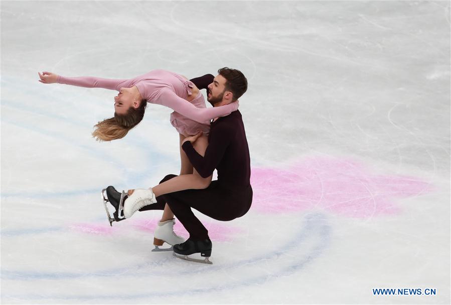 (SP)JAPAN-SAITAMA-FIGURE SKATING-WORLD CHAMPIONSHIPS-ICE DANCE