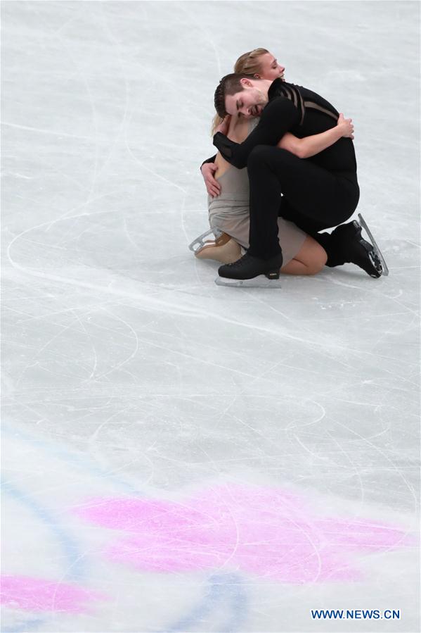 (SP)JAPAN-SAITAMA-FIGURE SKATING-WORLD CHAMPIONSHIPS-ICE DANCE