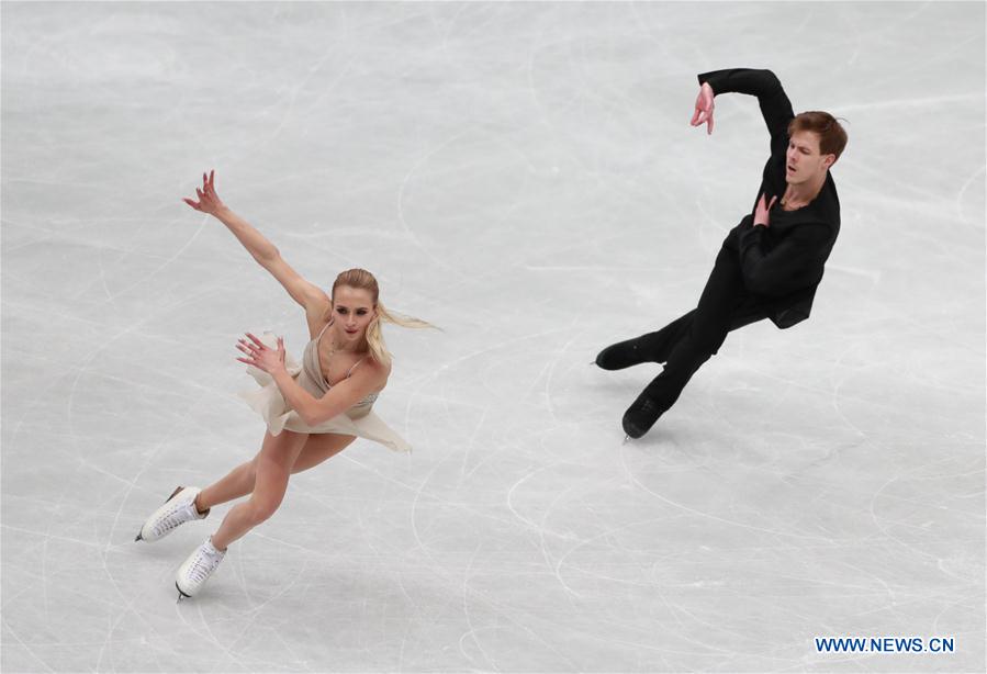 (SP)JAPAN-SAITAMA-FIGURE SKATING-WORLD CHAMPIONSHIPS-ICE DANCE