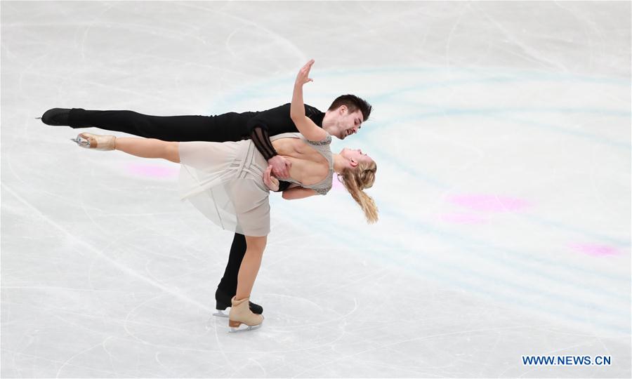 (SP)JAPAN-SAITAMA-FIGURE SKATING-WORLD CHAMPIONSHIPS-ICE DANCE