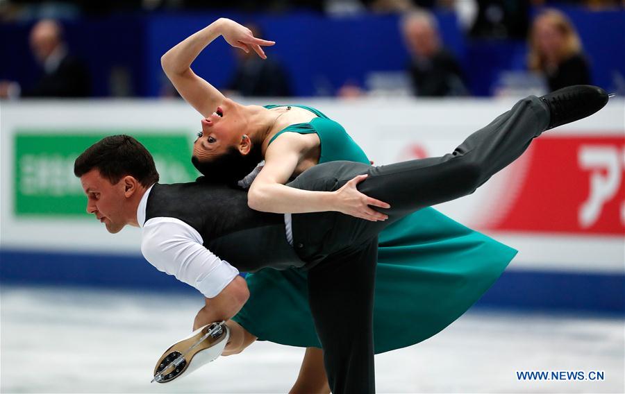 (SP)JAPAN-SAITAMA-FIGURE SKATING-WORLD CHAMPIONSHIPS-ICE DANCE