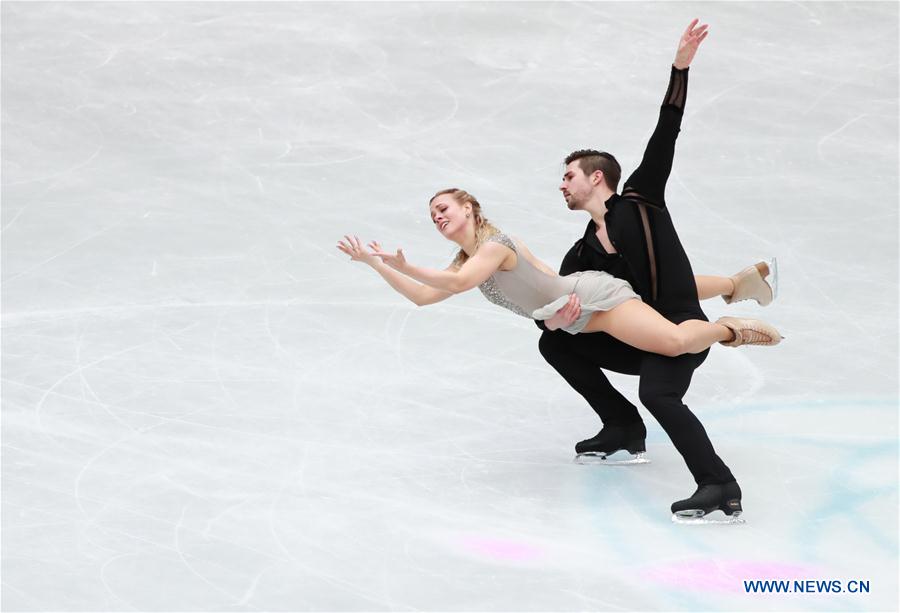 (SP)JAPAN-SAITAMA-FIGURE SKATING-WORLD CHAMPIONSHIPS-ICE DANCE