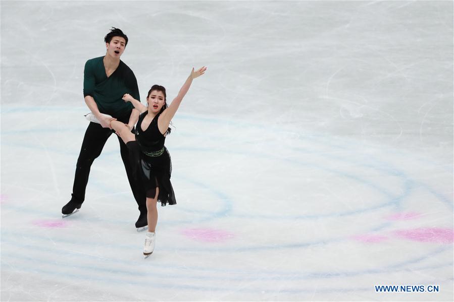(SP)JAPAN-SAITAMA-FIGURE SKATING-WORLD CHAMPIONSHIPS-ICE DANCE