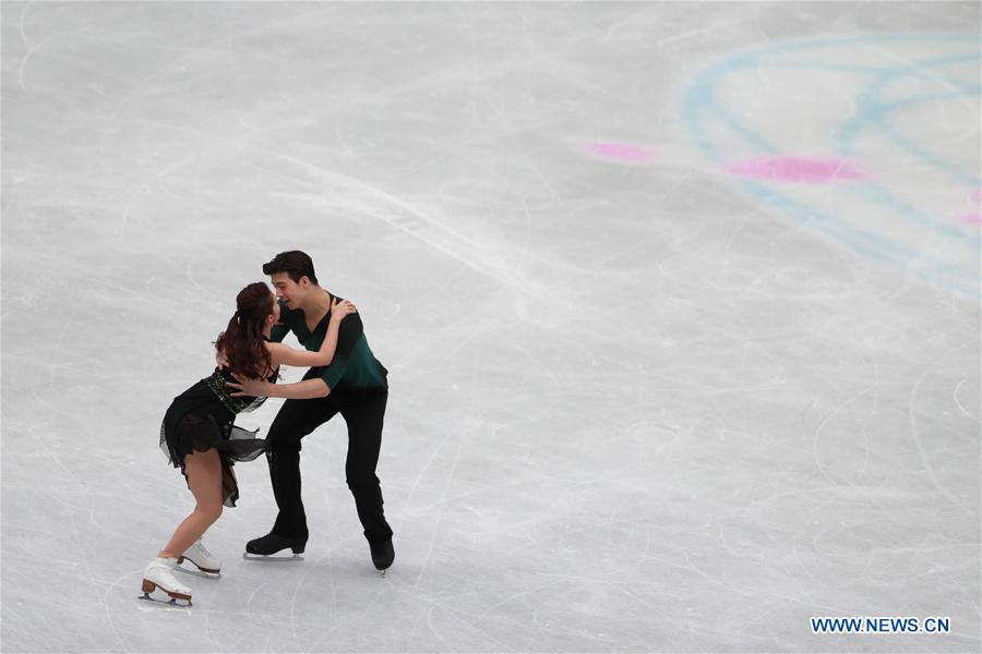 (SP)JAPAN-SAITAMA-FIGURE SKATING-WORLD CHAMPIONSHIPS-ICE DANCE
