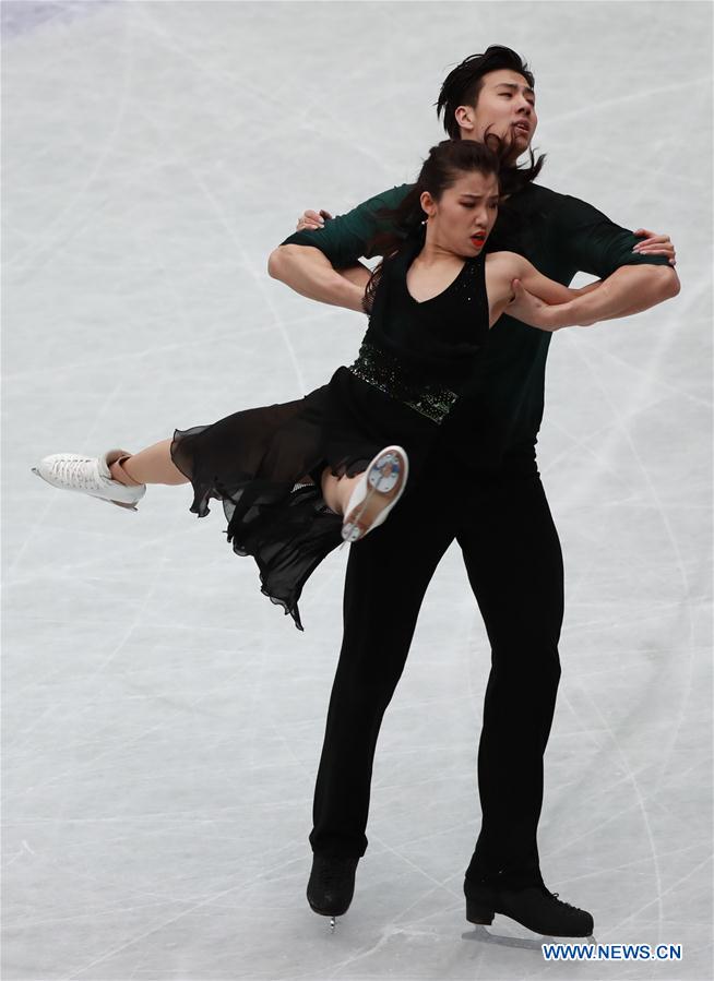 (SP)JAPAN-SAITAMA-FIGURE SKATING-WORLD CHAMPIONSHIPS-ICE DANCE