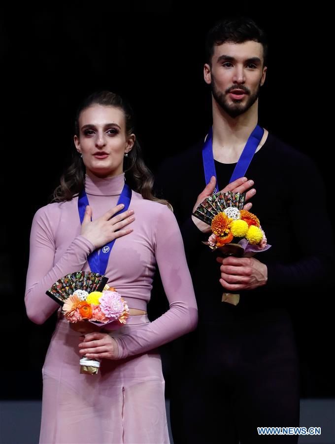 (SP)JAPAN-SAITAMA-FIGURE SKATING-WORLD CHAMPIONSHIPS-ICE DANCE