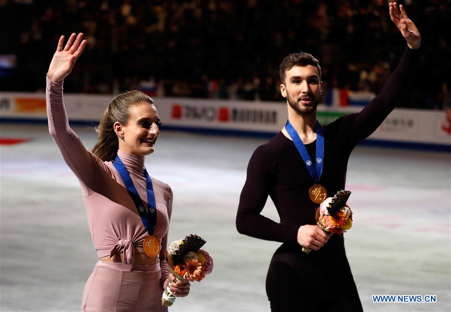 (SP)JAPAN-SAITAMA-FIGURE SKATING-WORLD CHAMPIONSHIPS-ICE DANCE