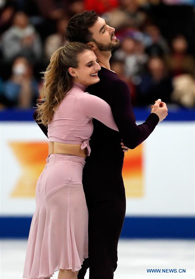 (SP)JAPAN-SAITAMA-FIGURE SKATING-WORLD CHAMPIONSHIPS-ICE DANCE