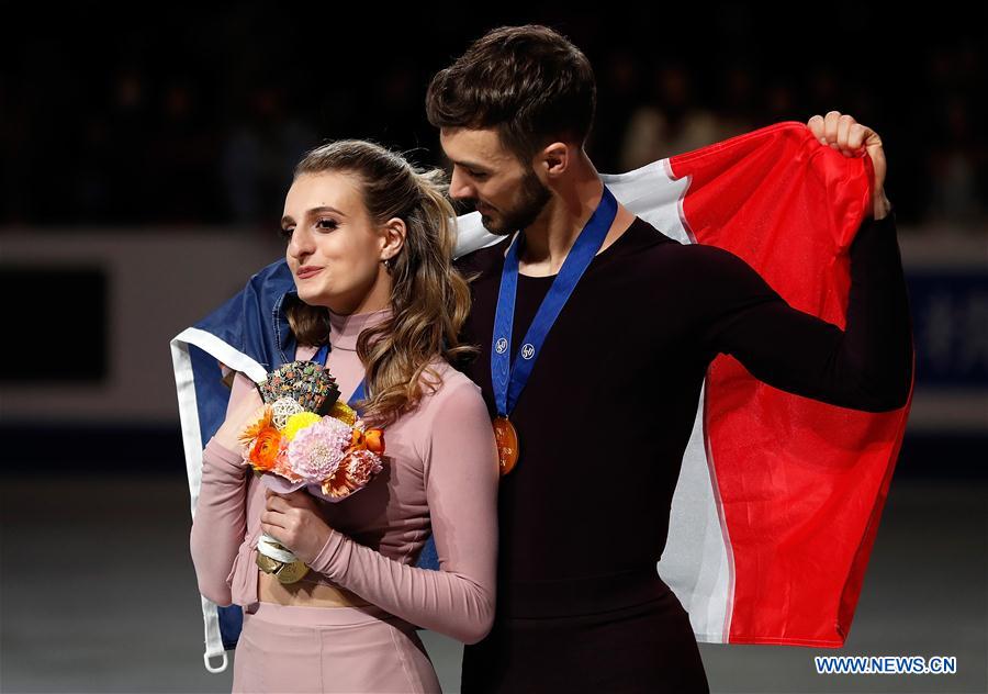 (SP)JAPAN-SAITAMA-FIGURE SKATING-WORLD CHAMPIONSHIPS-ICE DANCE