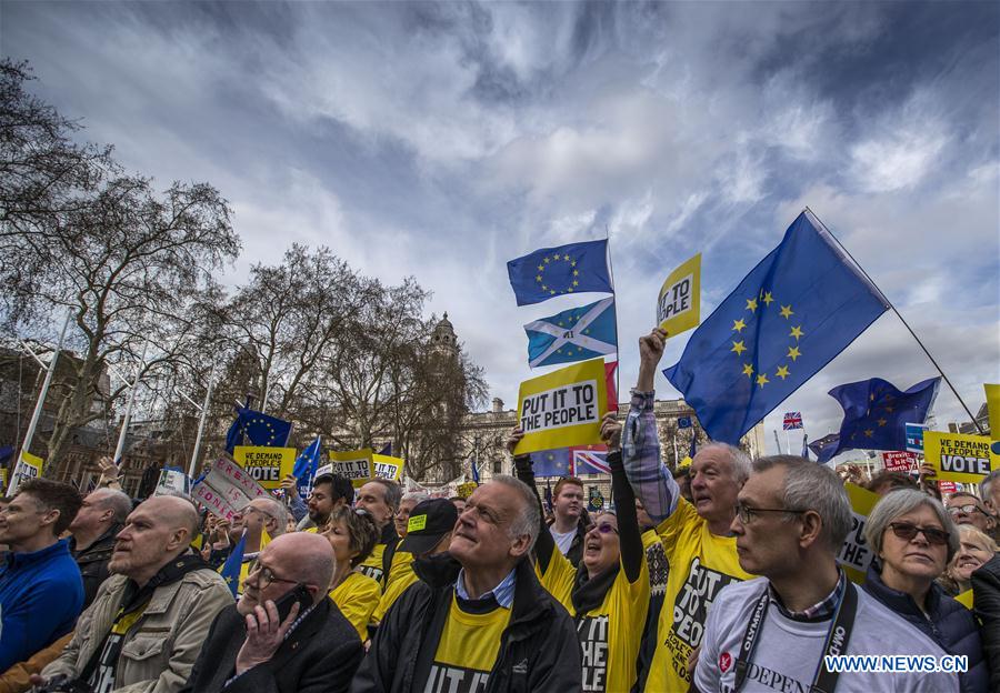 BRITAIN-LONDON-BREXIT-REFERENDUM-MARCH