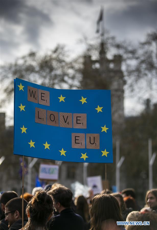 BRITAIN-LONDON-BREXIT-REFERENDUM-MARCH