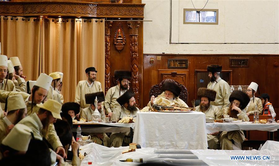 MIDEAST-JERUSALEM-PURIM CELEBRATION