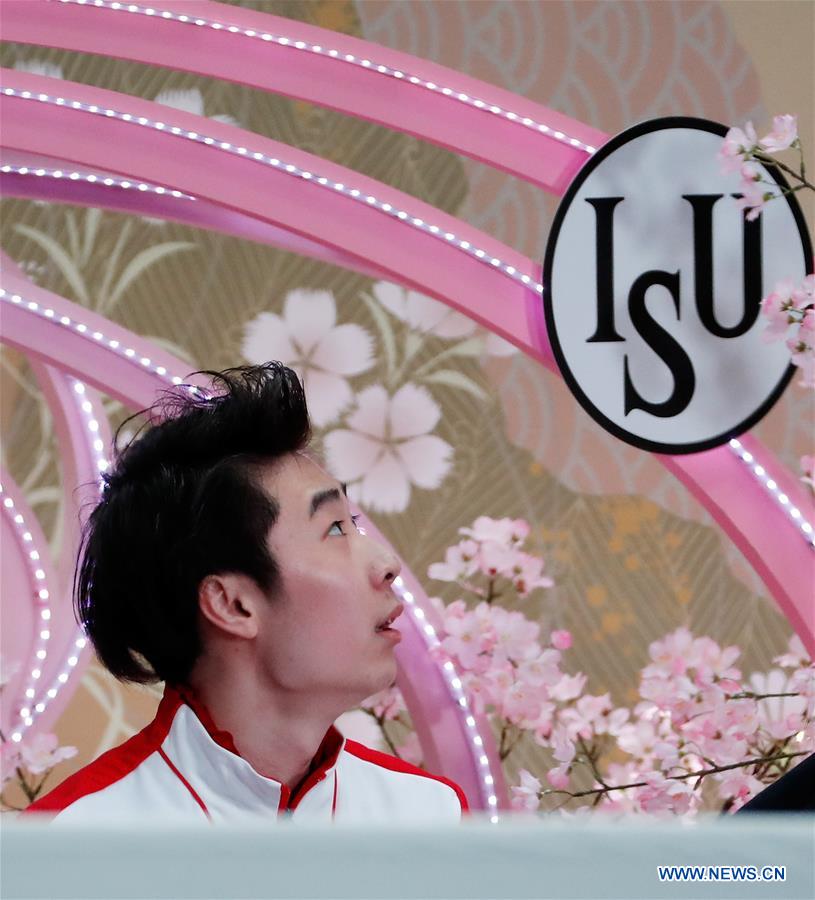 (SP)JAPAN-SAITAMA-FIGURE SKATING-WORLD CHAMPIONSHIPS-MEN