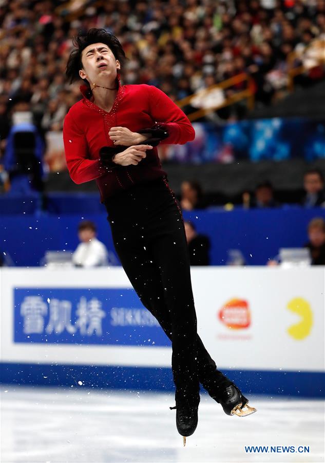 (SP)JAPAN-SAITAMA-FIGURE SKATING-WORLD CHAMPIONSHIPS-MEN