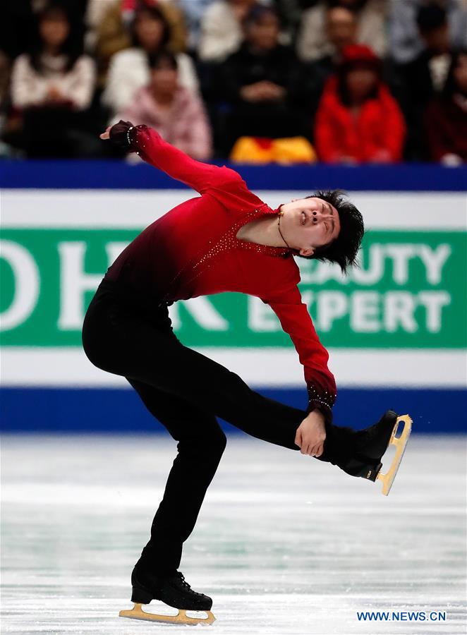 (SP)JAPAN-SAITAMA-FIGURE SKATING-WORLD CHAMPIONSHIPS-MEN