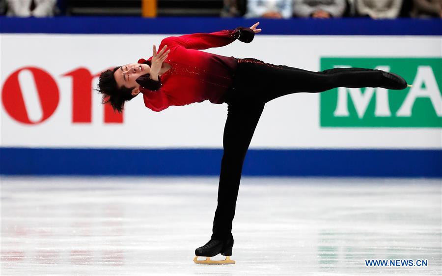 (SP)JAPAN-SAITAMA-FIGURE SKATING-WORLD CHAMPIONSHIPS-MEN