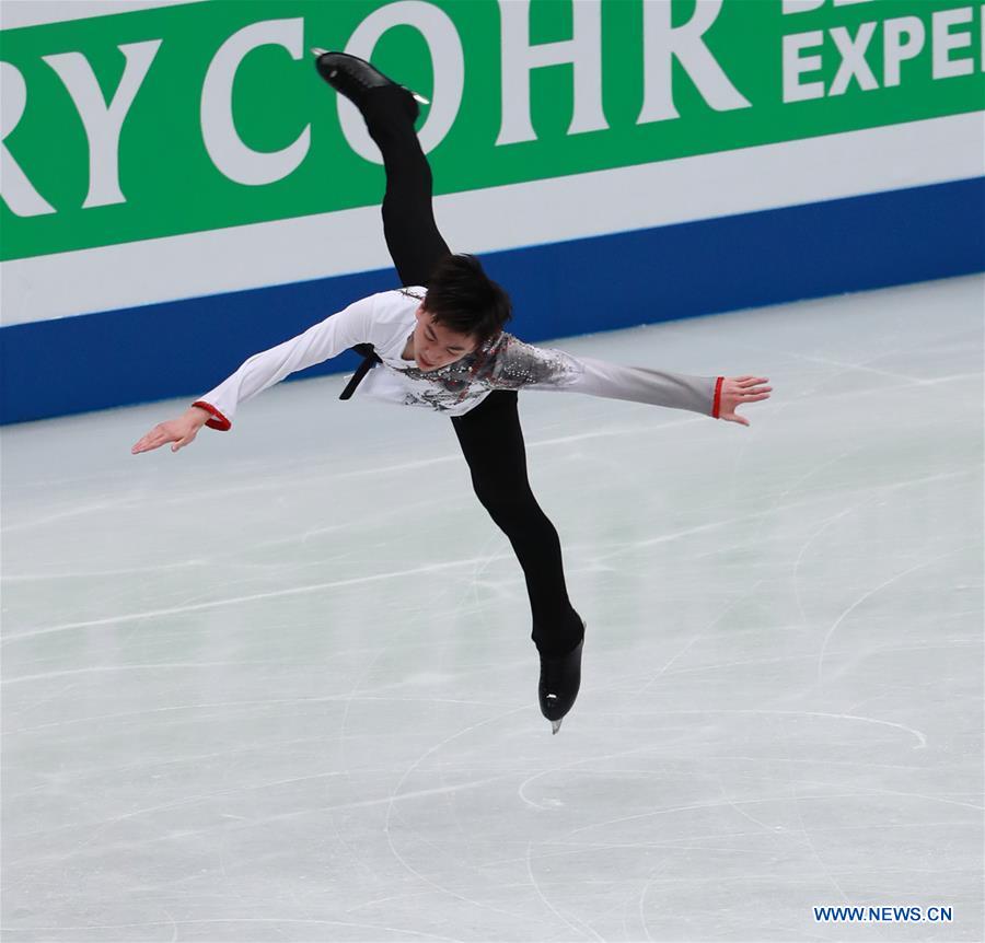 (SP)JAPAN-SAITAMA-FIGURE SKATING-WORLD CHAMPIONSHIPS-MEN
