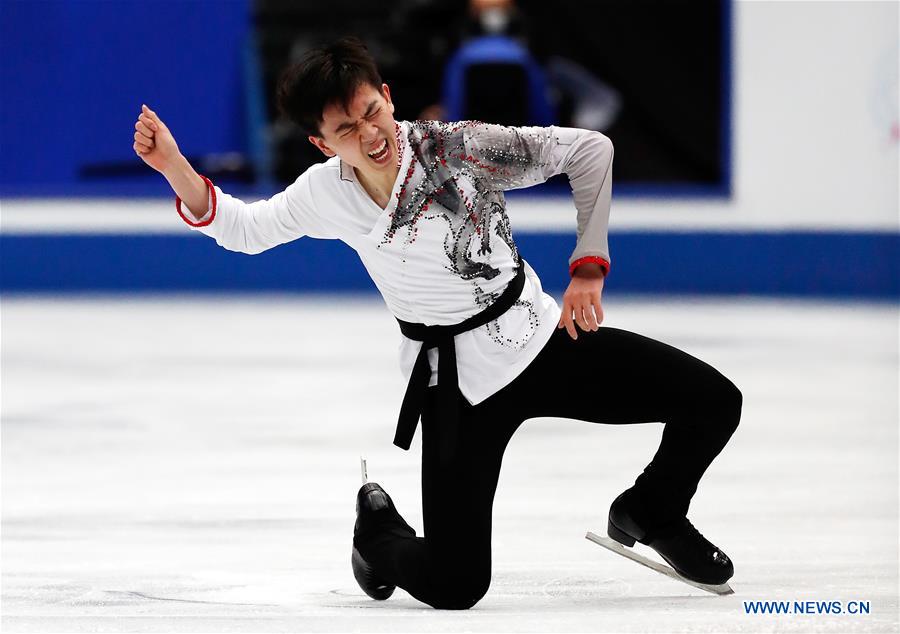 (SP)JAPAN-SAITAMA-FIGURE SKATING-WORLD CHAMPIONSHIPS-MEN