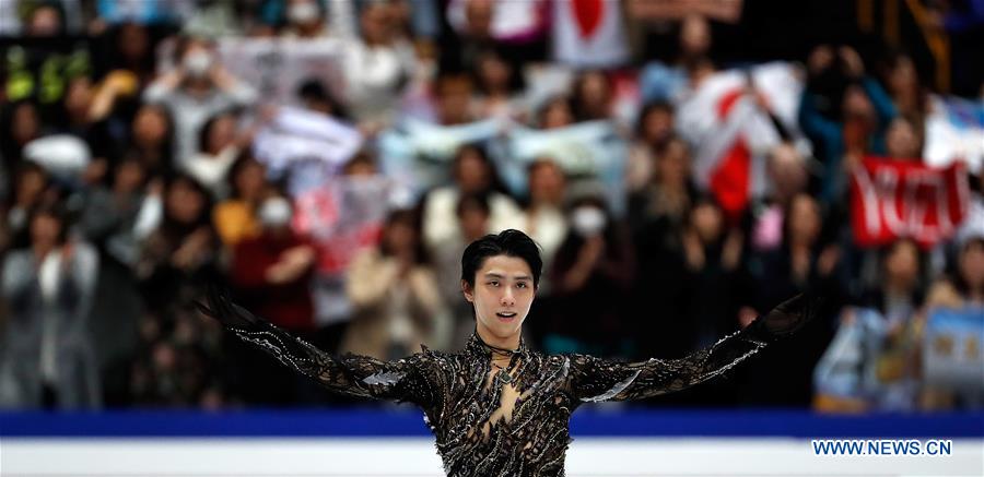 (SP)JAPAN-SAITAMA-FIGURE SKATING-WORLD CHAMPIONSHIPS-MEN