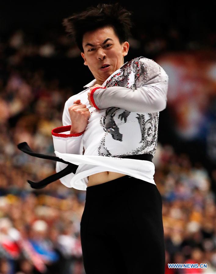 (SP)JAPAN-SAITAMA-FIGURE SKATING-WORLD CHAMPIONSHIPS-MEN