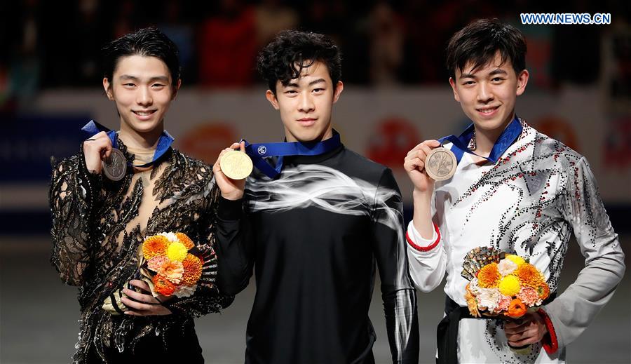 (SP)JAPAN-SAITAMA-FIGURE SKATING-WORLD CHAMPIONSHIPS-MEN