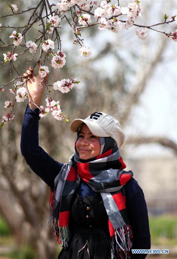 SYRIA-DAMASCUS-EASTERN GHOUTA-SPRING