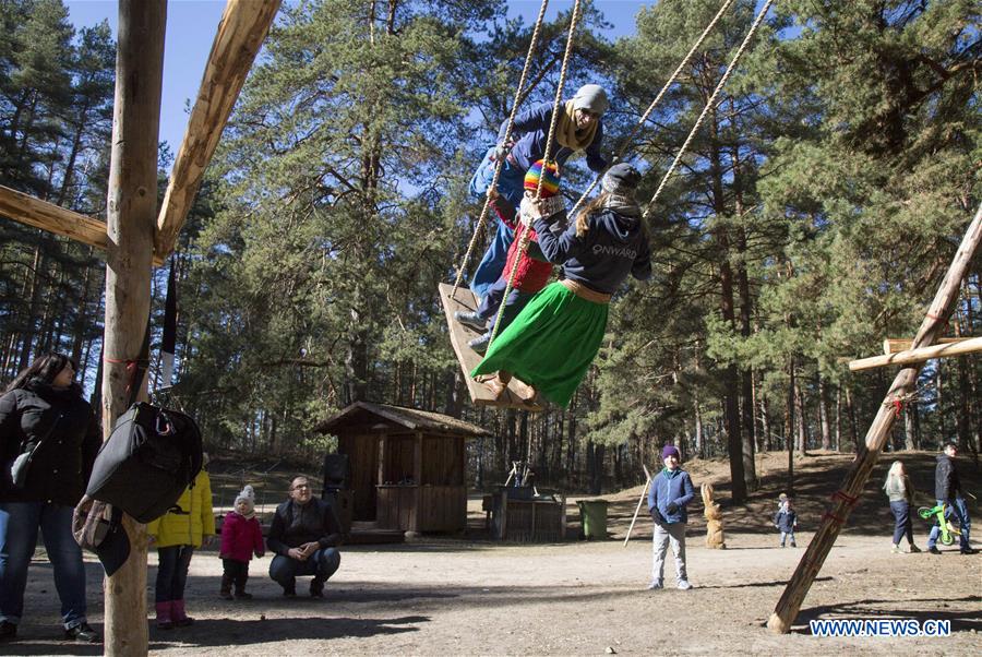 LATVIA-RIGA-SPRING EQUINOX-CELEBRATION