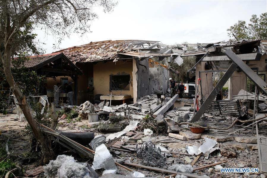 ISRAEL-MISHMERET-ROCKET ATTACK