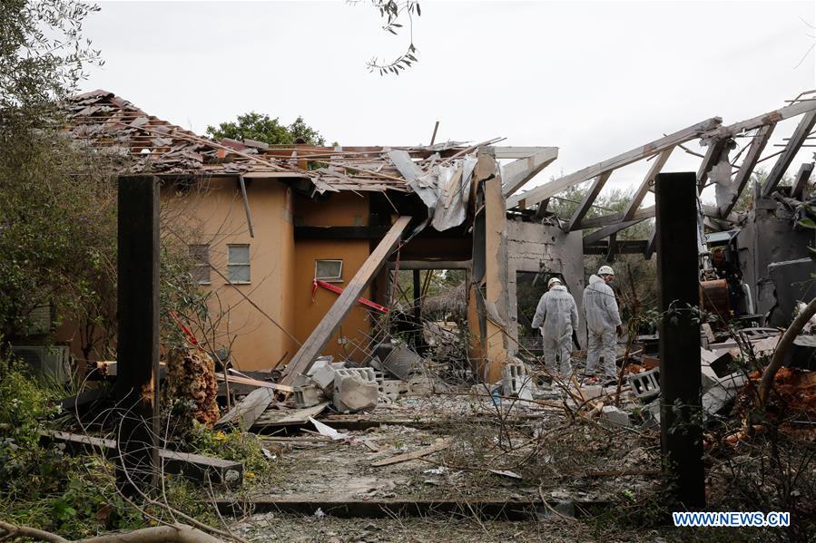 ISRAEL-MISHMERET-ROCKET ATTACK