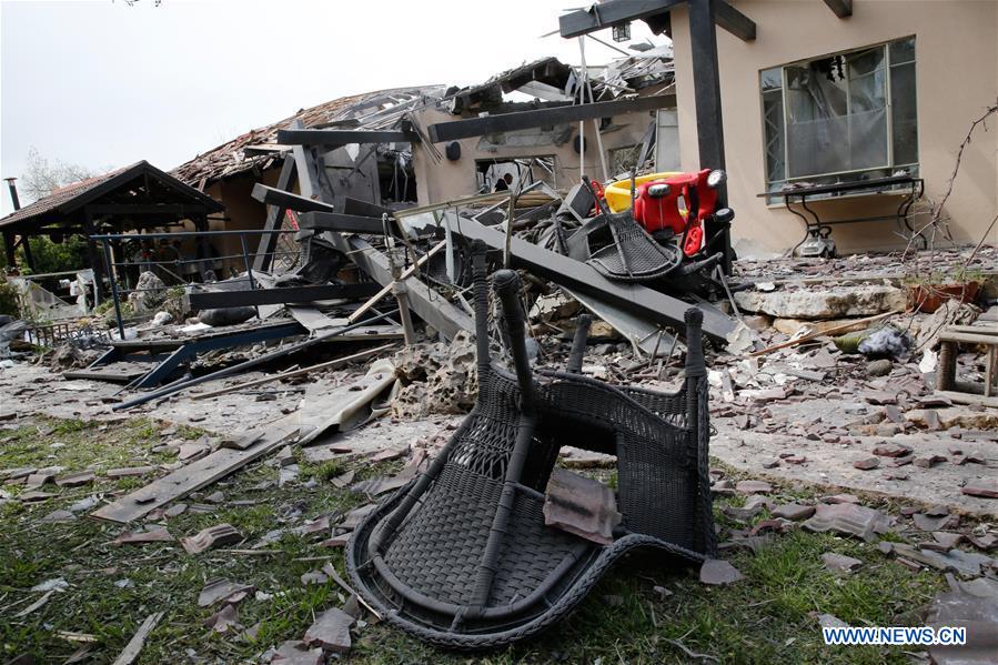 ISRAEL-MISHMERET-ROCKET ATTACK