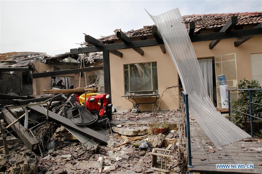 ISRAEL-MISHMERET-ROCKET ATTACK