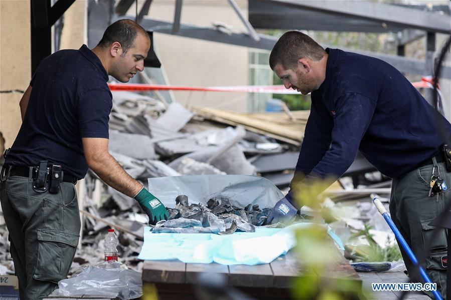 ISRAEL-MISHMERET-ROCKET ATTACK