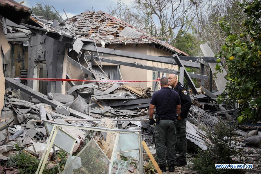 ISRAEL-MISHMERET-ROCKET ATTACK