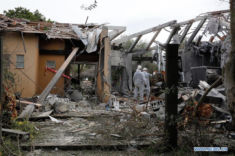 ISRAEL-MISHMERET-ROCKET ATTACK