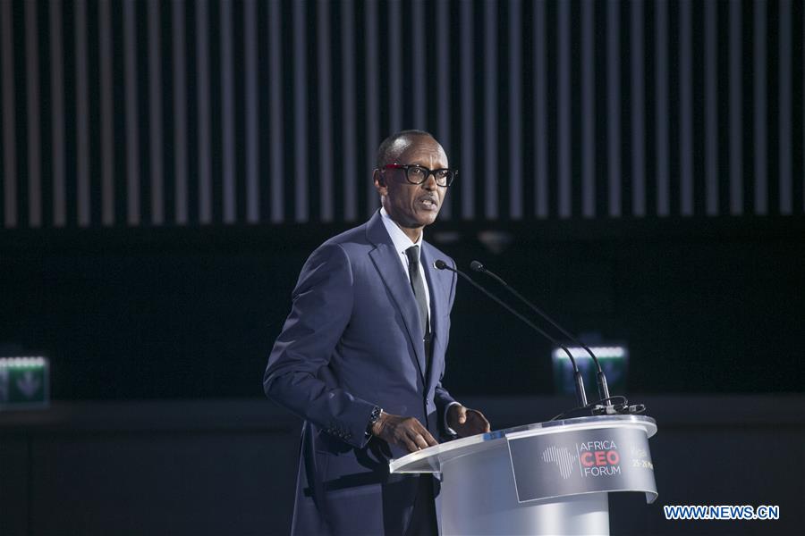 RWANDA-KIGALI-AFRICA CEO FORUM