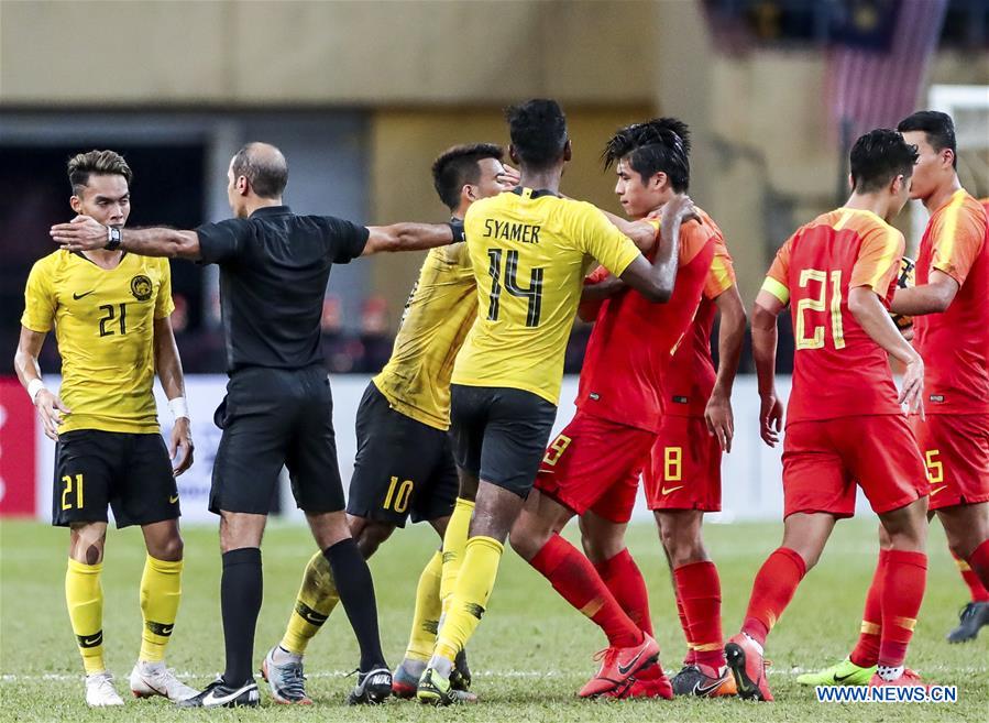 (SP)MALAYSIA-KUALA LUMPUR-FOOTBALL-AFC U23 CHAMPIONSHIP QUALIFIERS-GROUP J-CHN VS MYS