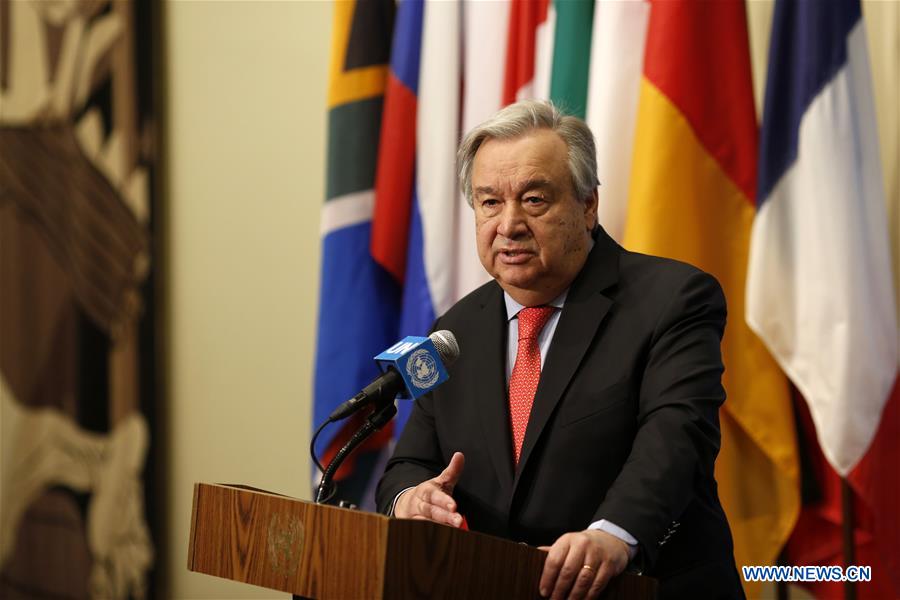 UN-SECRETARY GENERAL-PRESS ENCOUNTER