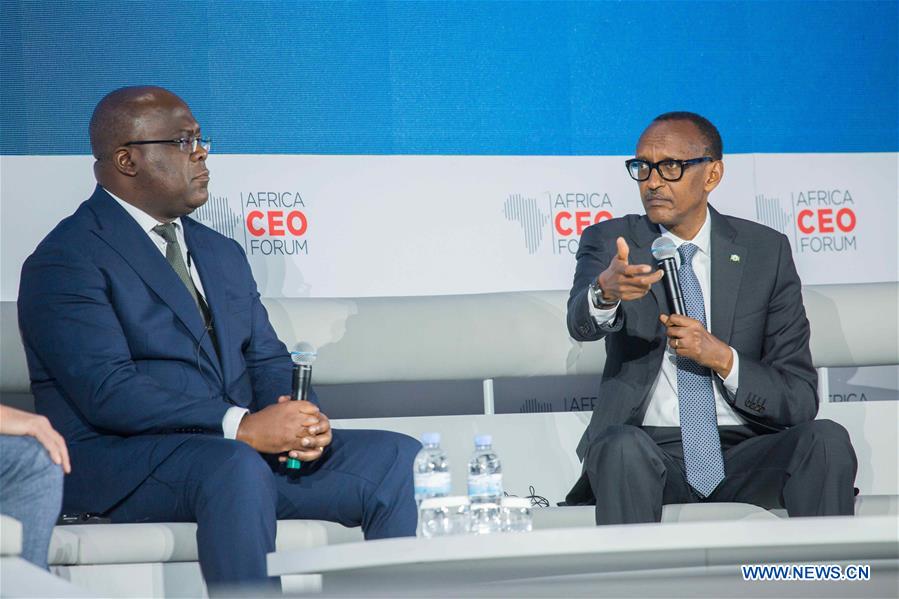 RWANDA-KIGALI-AFRICA CEO FORUM
