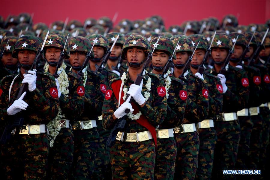 MYANMAR-NAY PYI TAW-74TH ARMED FORCES DAY