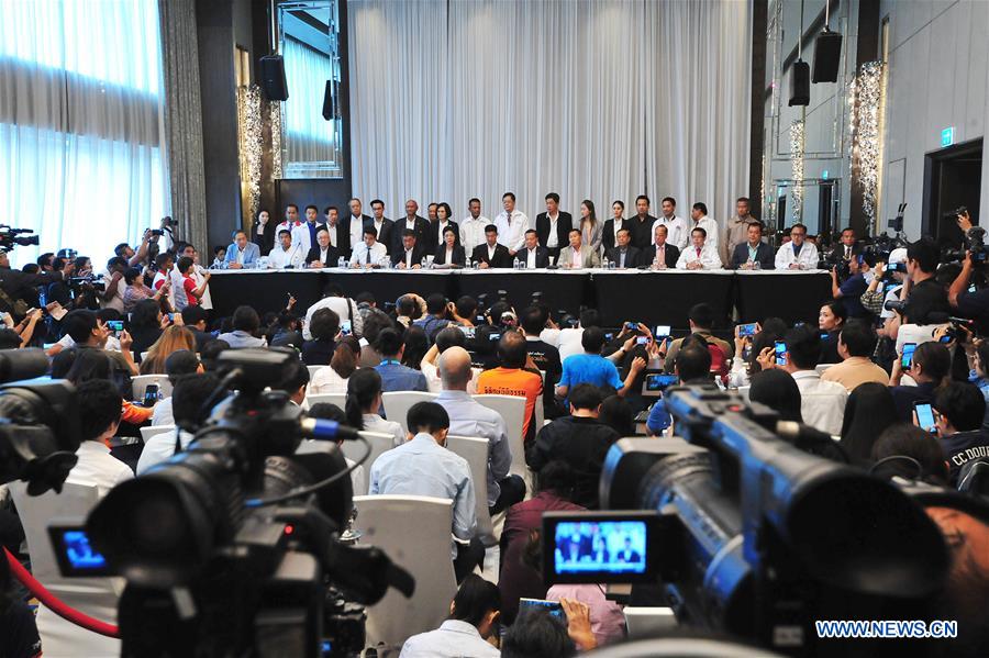 THAILAND-BANGKOK-OPPOSITION PARTIES-COALITION GOVERNMENT