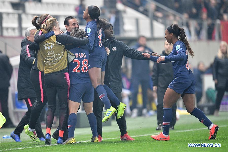(SP)FRANCE-PARIS-SOCCER-UEFA WOMEN'S CHAMPIONS LEAGUE-QUARTERFINAL-PSG VS CHELSEA