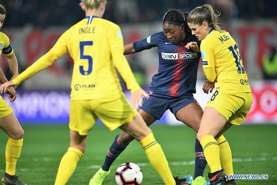 (SP)FRANCE-PARIS-SOCCER-UEFA WOMEN'S CHAMPIONS LEAGUE-QUARTERFINAL-PSG VS CHELSEA