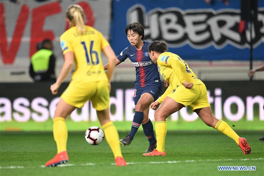 (SP)FRANCE-PARIS-SOCCER-UEFA WOMEN'S CHAMPIONS LEAGUE-QUARTERFINAL-PSG VS CHELSEA