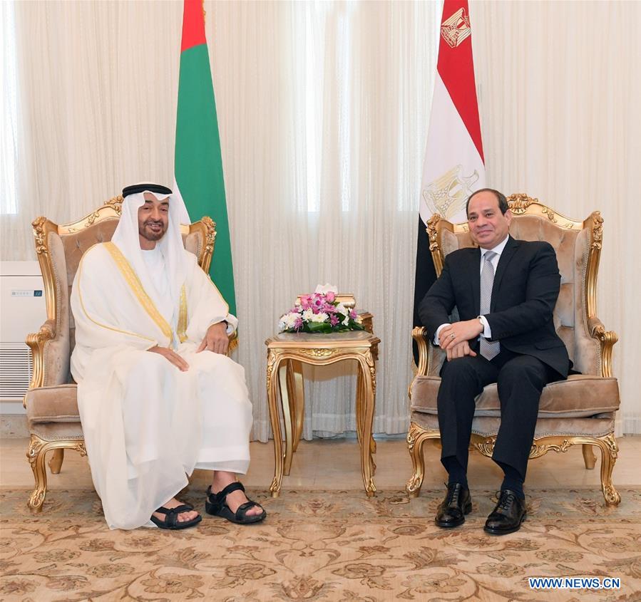 EGYPT-ALEXANDRIA-CROWN PRINCE OF ABU DHABI-VISIT